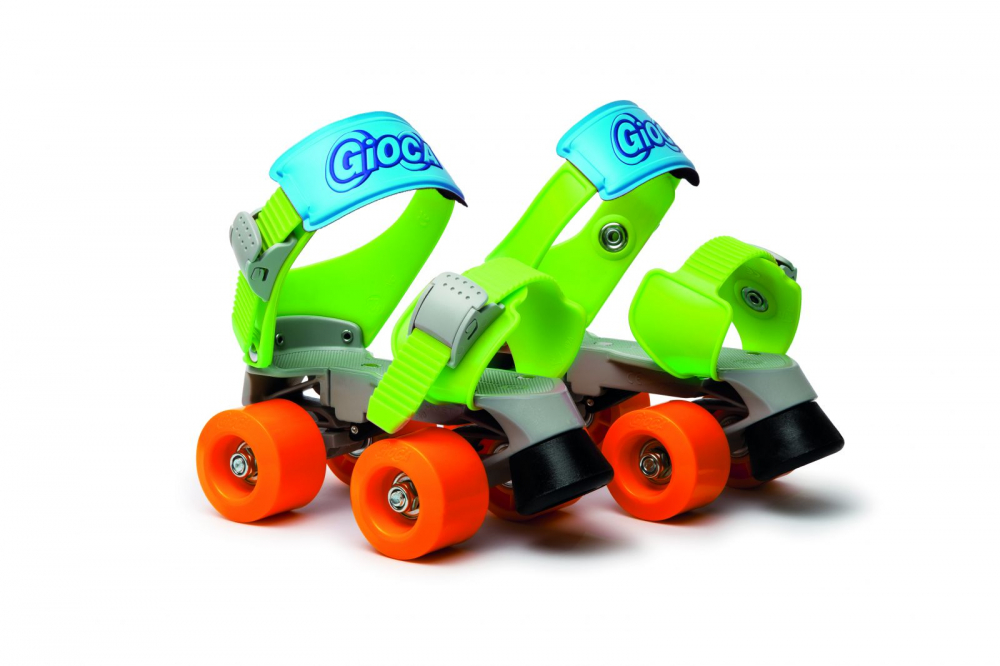 Patine Italtrike Mini Jet, reglabile 24-36, Verde - imagine 9