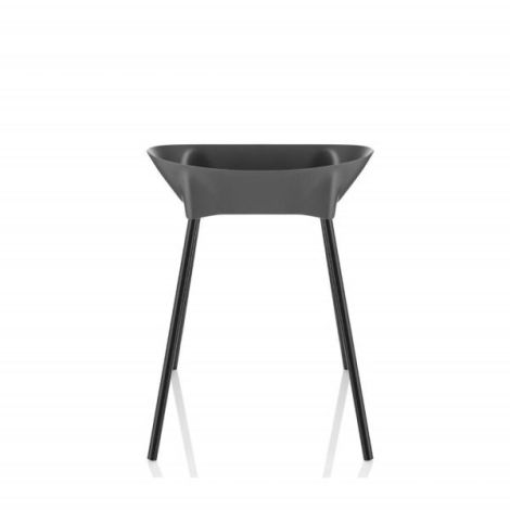 Cadita Baie BabyJem Elegant Gri - Ergonomica - imagine 2