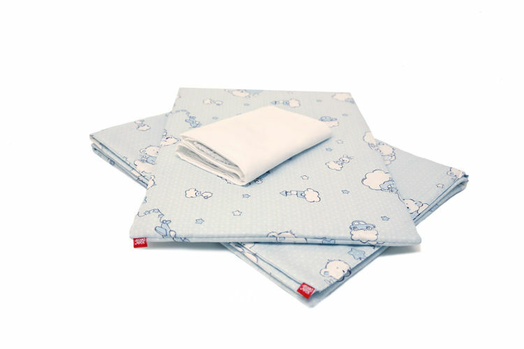 Lenjerie Ursulet Martinica Albastru Kids decor - imagine 7