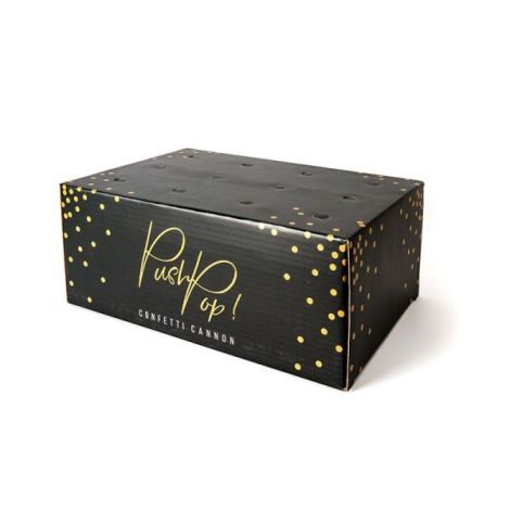 Confetti Push Pop Auriu Party Deco - imagine 6