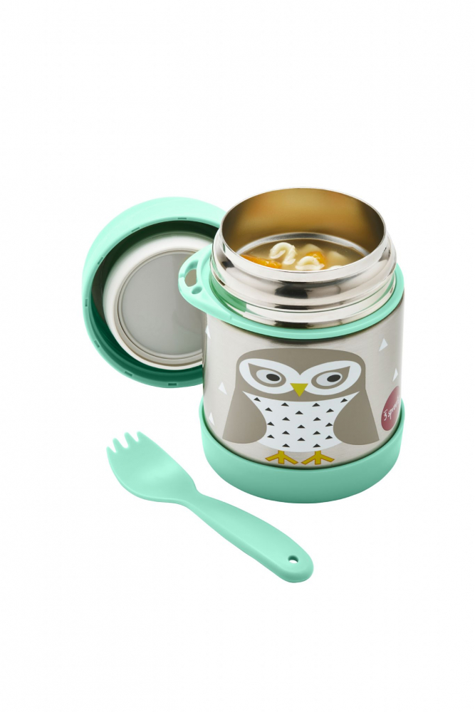 Cutie Inox 3 Sprouts Bufnita | Mâncare Caldă 6h - imagine 3