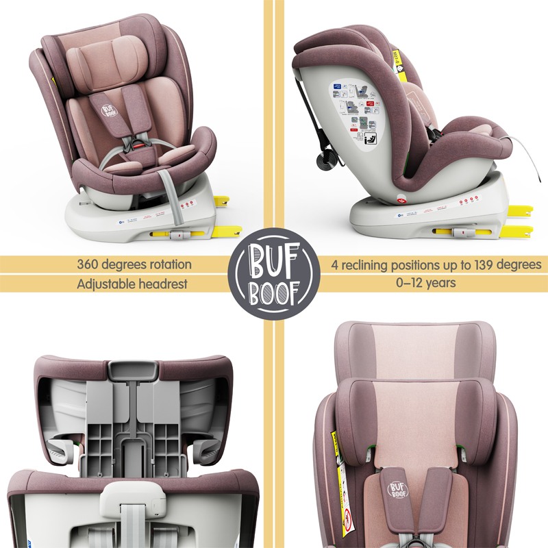 Scaun Auto Buf Boof Tweety Plus Deluxe i-Size 360 - imagine 4