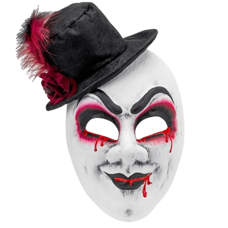 Masca Commedia Dell'Arte Insangerata Widmann