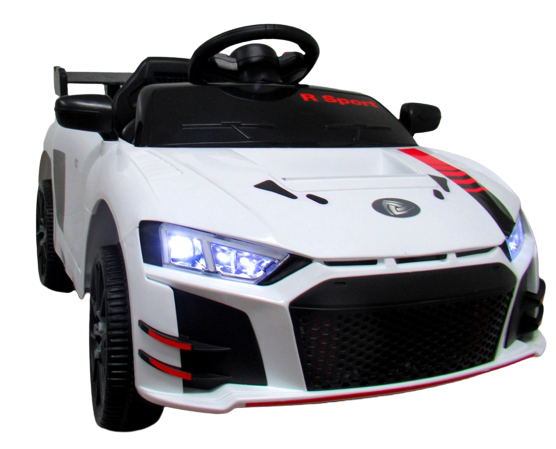 Mașinuță Electrică Cabrio A1 Alb | Autokids - imagine 2