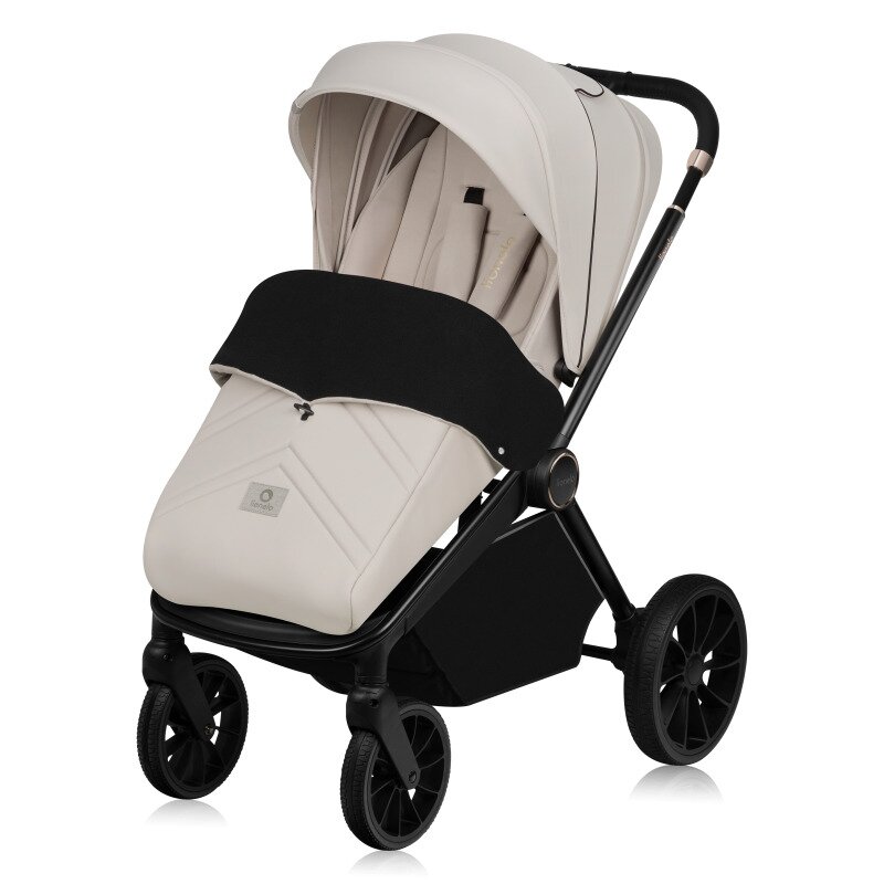 Lionelo Mika Plus 3in1 - Carucior Premium Bej - imagine 4