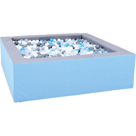 Piscina Bile Moje Bambino Gri-Bleu 2x2m - imagine 3