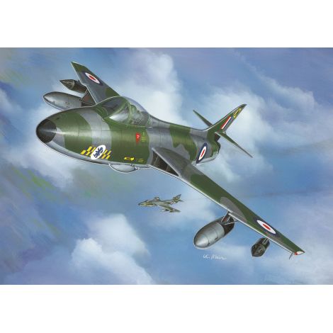 Macheta Avion Revell Hawker Hunter FGA.9 1:144 - imagine 3