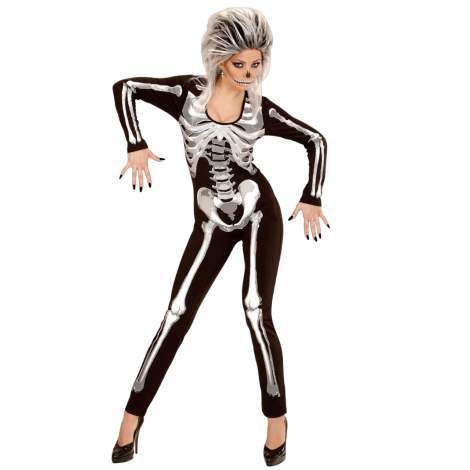 Costum Schelet Negru Femei Widmann Italia