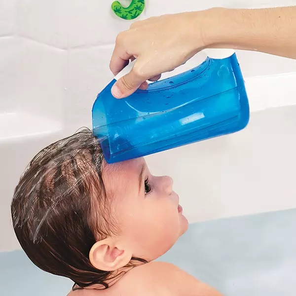 Recipient Clătire Șampon Munchkin Blue, Baie Fără Lacrimi - imagine 3