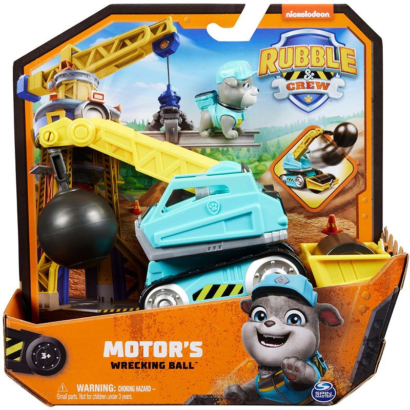 Set Rubble & Crew Motor Vehicul și Figurină