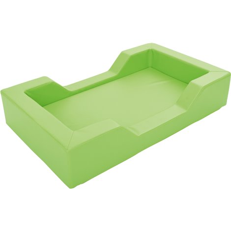 Patut Creșă Moje Bambino Verde Lime cu Saltea - imagine 2