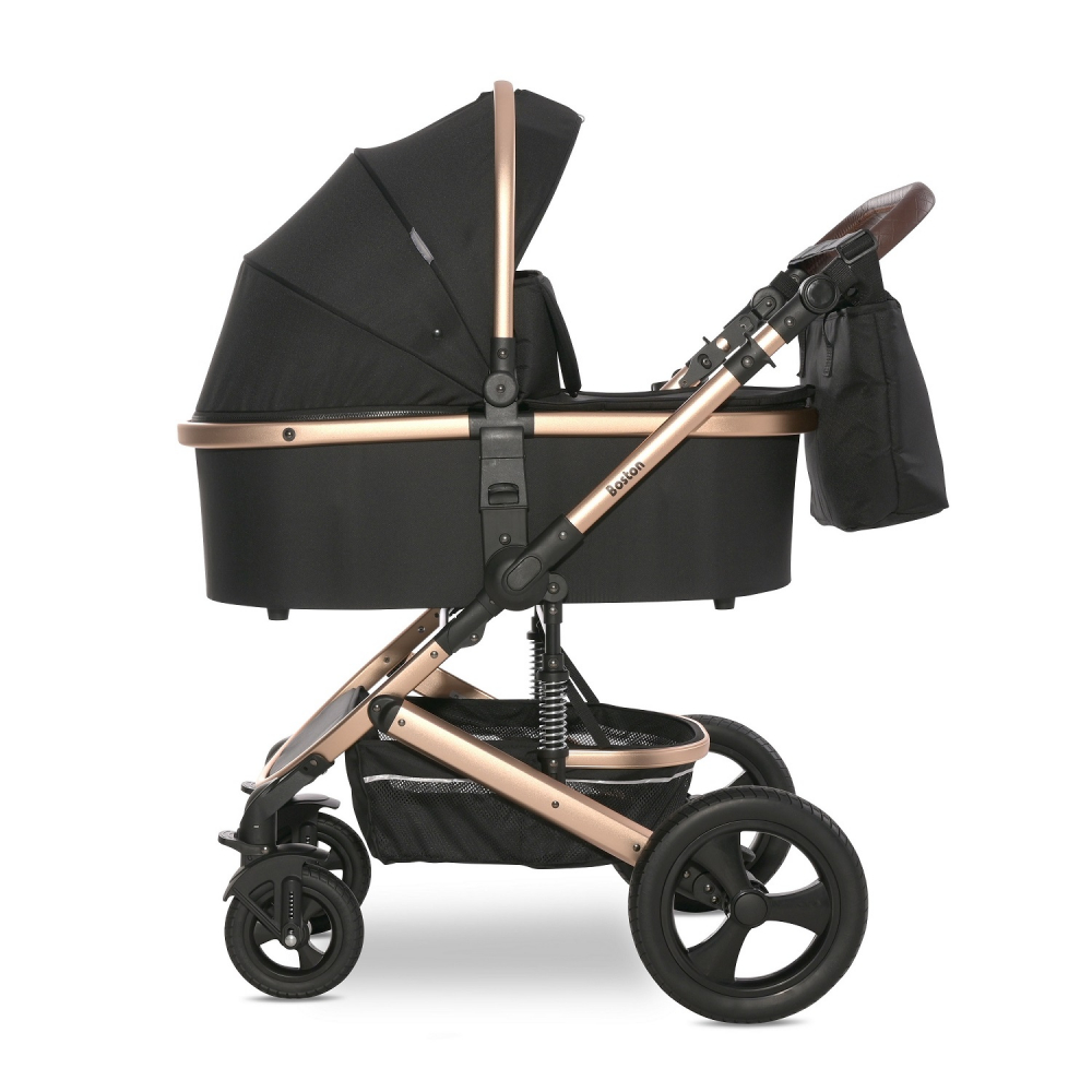 Carucior Transformabil Lorelli Boston Black, Pana la 22 kg - imagine 2