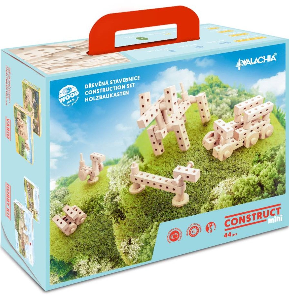 Set Gama Construct Mini Walachia, 44 Piese