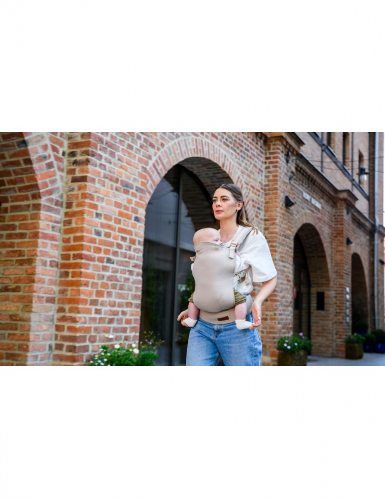 Marsupiu Momi Collet Beige | Contact și Siguranță - imagine 2