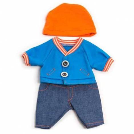 Set Haine Jeans Miniland pentru Păpuși 21 cm