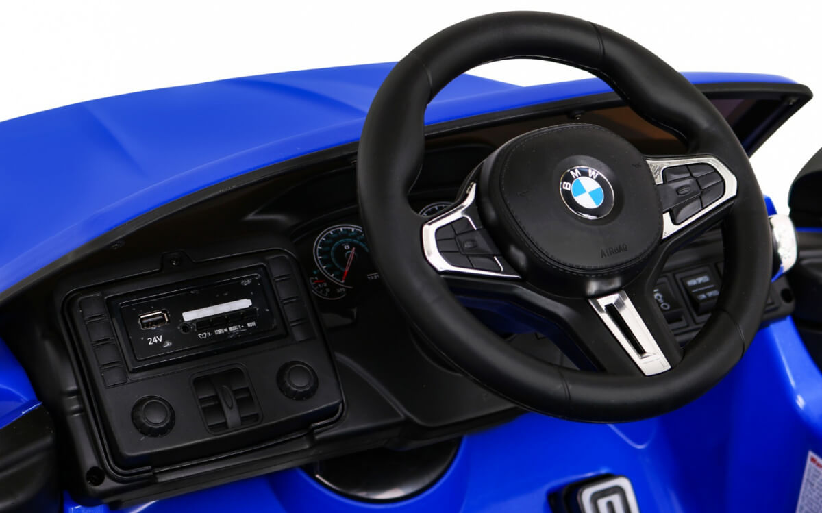 Masinuta Electrica BMW M5 Drift 24V Albastru - imagine 2