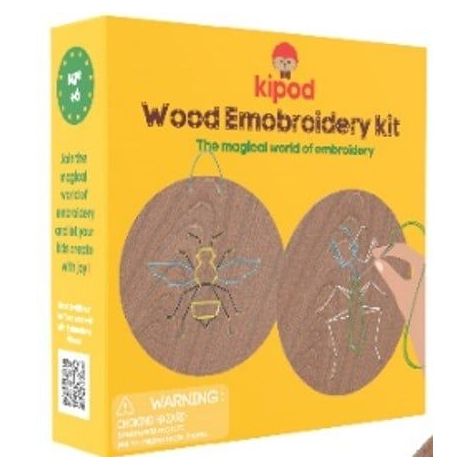 Set broderie Insecte Kipod - Creativitate