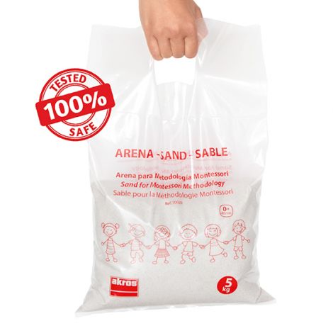 Nisip Montessori 5kg Akros | Activitati Creative - imagine 3
