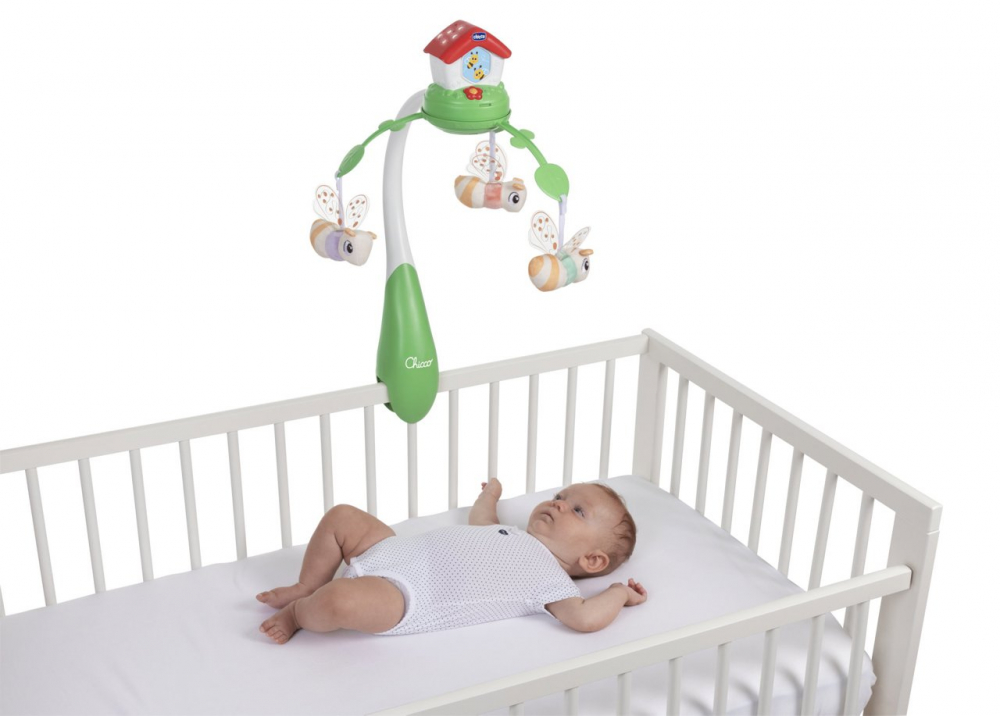 Carusel 3 in 1 Chicco Stupul Albinutelor cu Proiectie - imagine 4