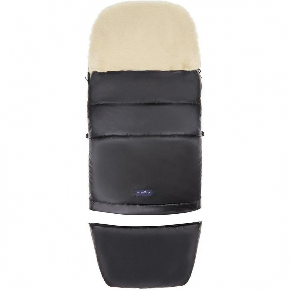 Sac Iarnă Womar Zaffiro Lână Oaie, Negru - imagine 3