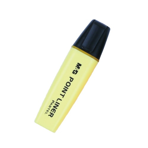 Textmarker Pastel Galben Strigo, Parfumat