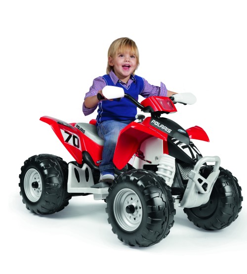 Peg Perego Polaris ATV 12V - Aventură Electrică - imagine 6
