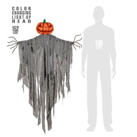 Decor Dovleac LED Halloween Widmann 152cm - imagine 2