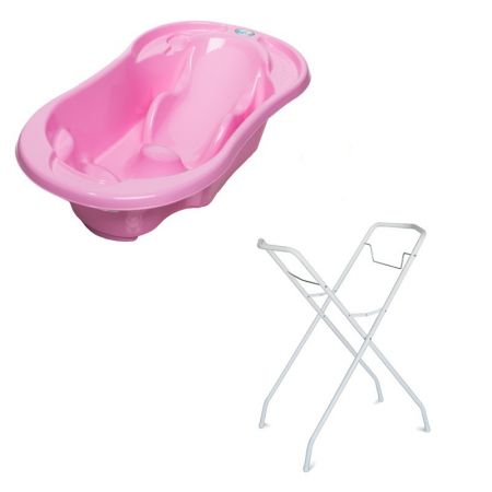 Set Cadita Anatomica Tega Baby Roz Deschis - imagine 3