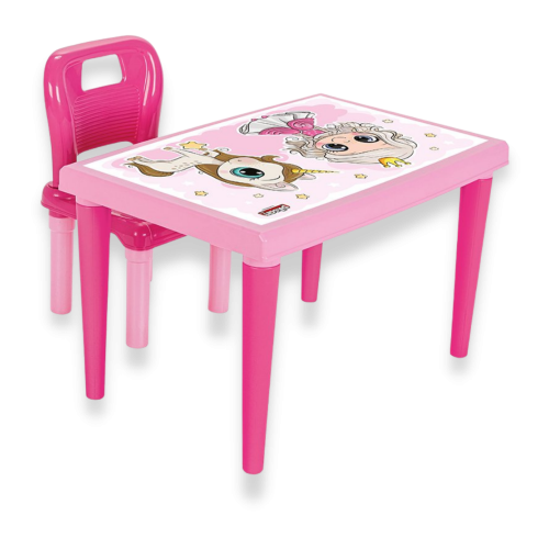 Set Masuta si Scaun Pilsan Modern Study Roz