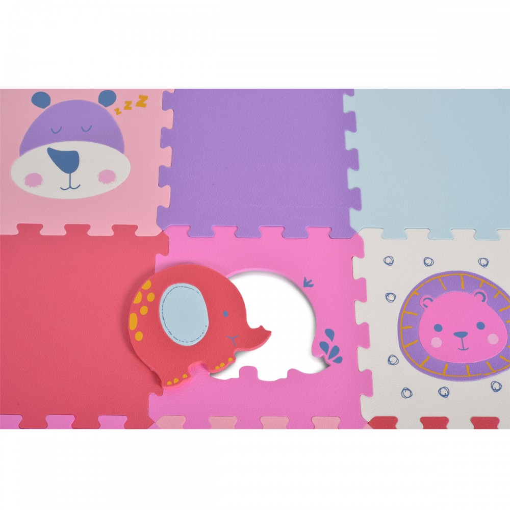 Moni Covoras Puzzle Animals 9 piese spuma - imagine 2