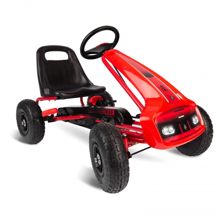Kart Pedale Ricokids RK-593 Roșu | Control Total - imagine 8