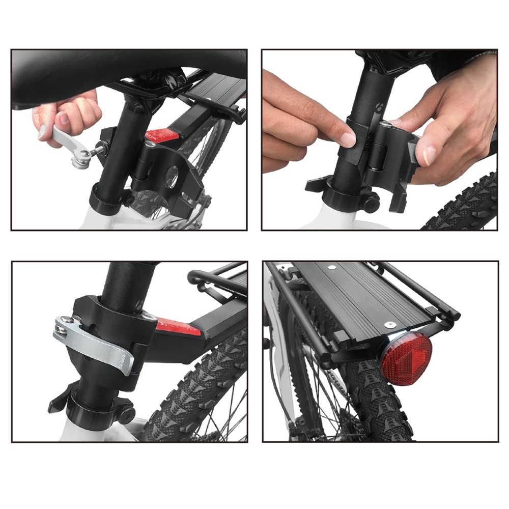 Portbagaj Procart Aluminiu Universal Reflectorizant - imagine 3