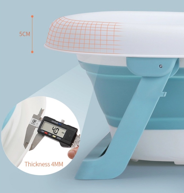 Cadita Pliabila Little Mom Fold Blue - imagine 5