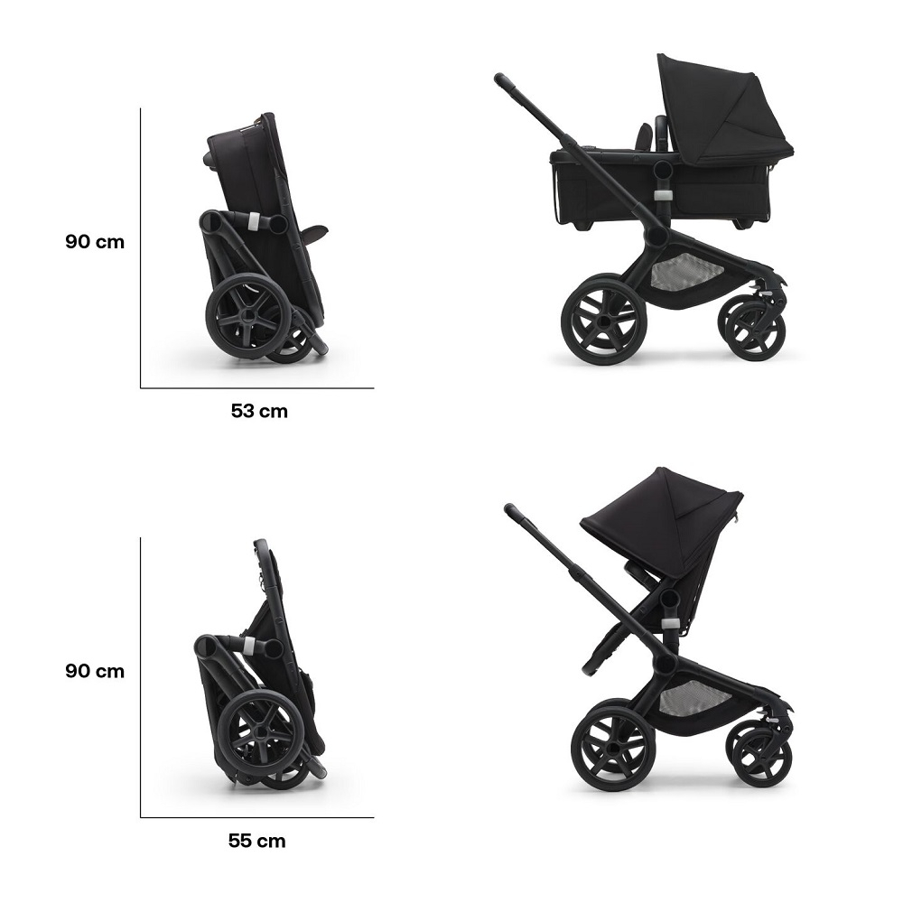 Bugaboo Fox 5 Renew Black | Carucior Premium 2-in-1 - imagine 9