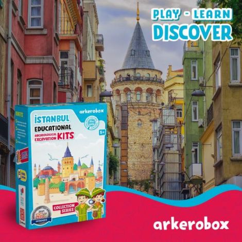 Arkerobox Turnul Galata - Kit Arheologic Educativ - imagine 6