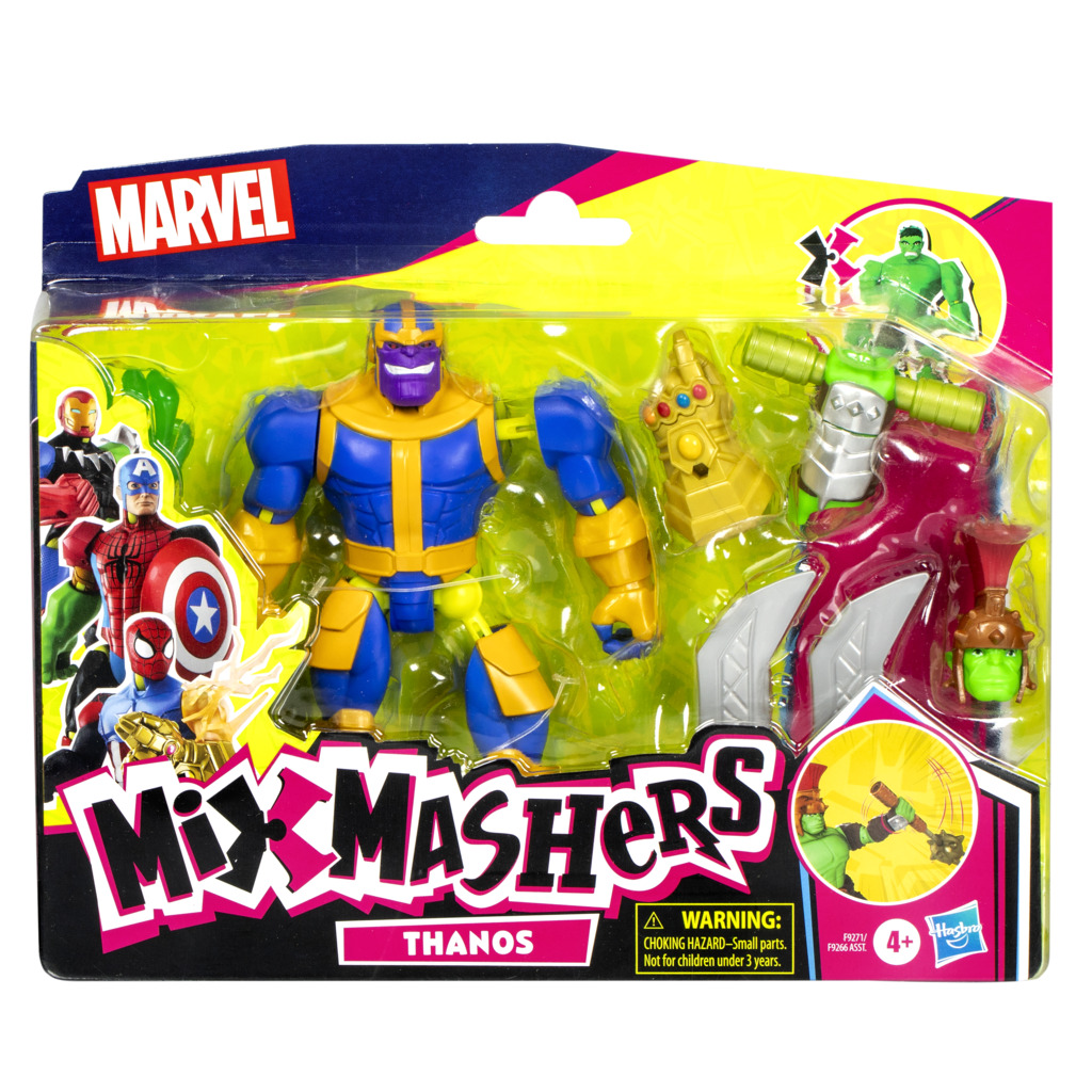 Figurina Thanos Mixmashers Marvel, 12 cm