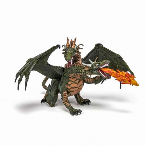 Papo Dragon 2 Capete Figurină Fantastică - imagine 3