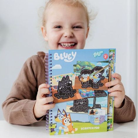 Bluey Set Creativ Razuit Colorat Totum - imagine 3