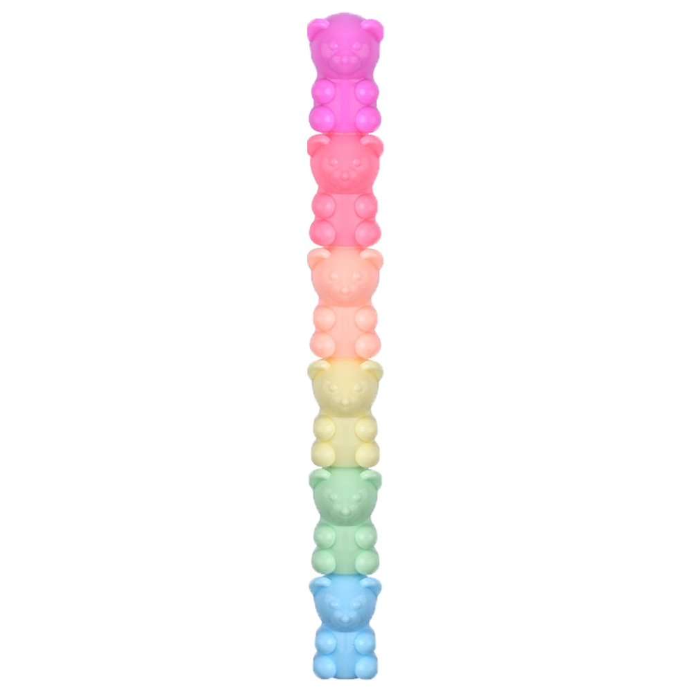 Textmarkere Pastelate Ursulet Amacs, 5 Culori