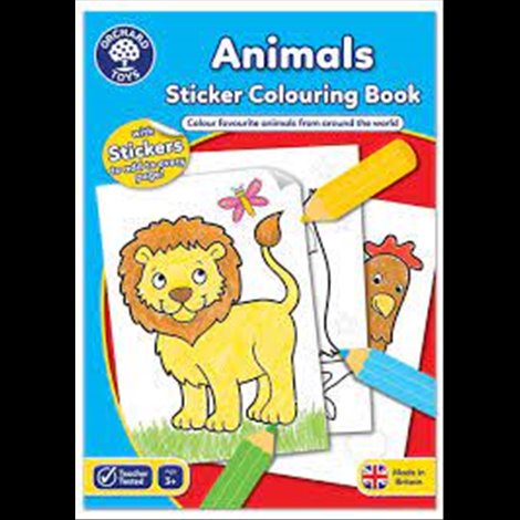 Carte de Colorat Orchard Toys cu Activități și Abtibilduri