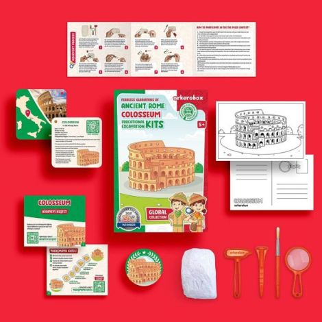 Arkerobox Colosseum - Set Arheologic Educativ 3D - imagine 6