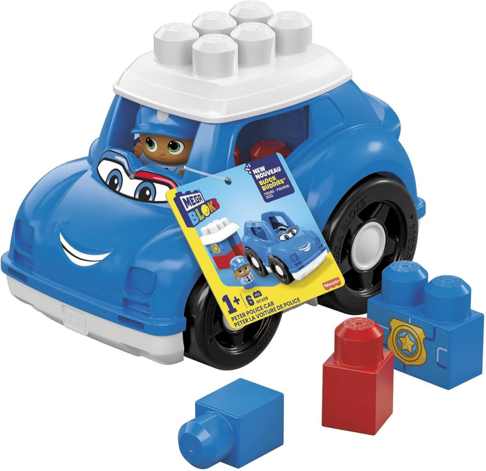 Mega Bloks Vehicul Peter Police - Constructor Educativ