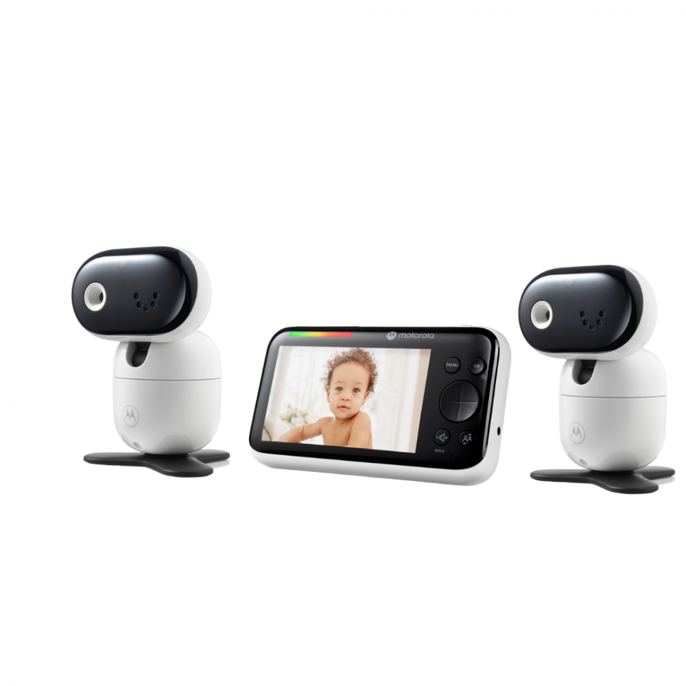 Monitor Video Bebe Motorola cu 2 Camere - imagine 3