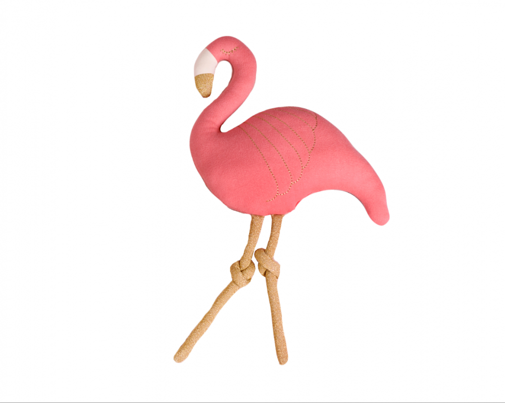 Perna Decor Flamingo Roz Auriu | Bizzi Growin - imagine 4