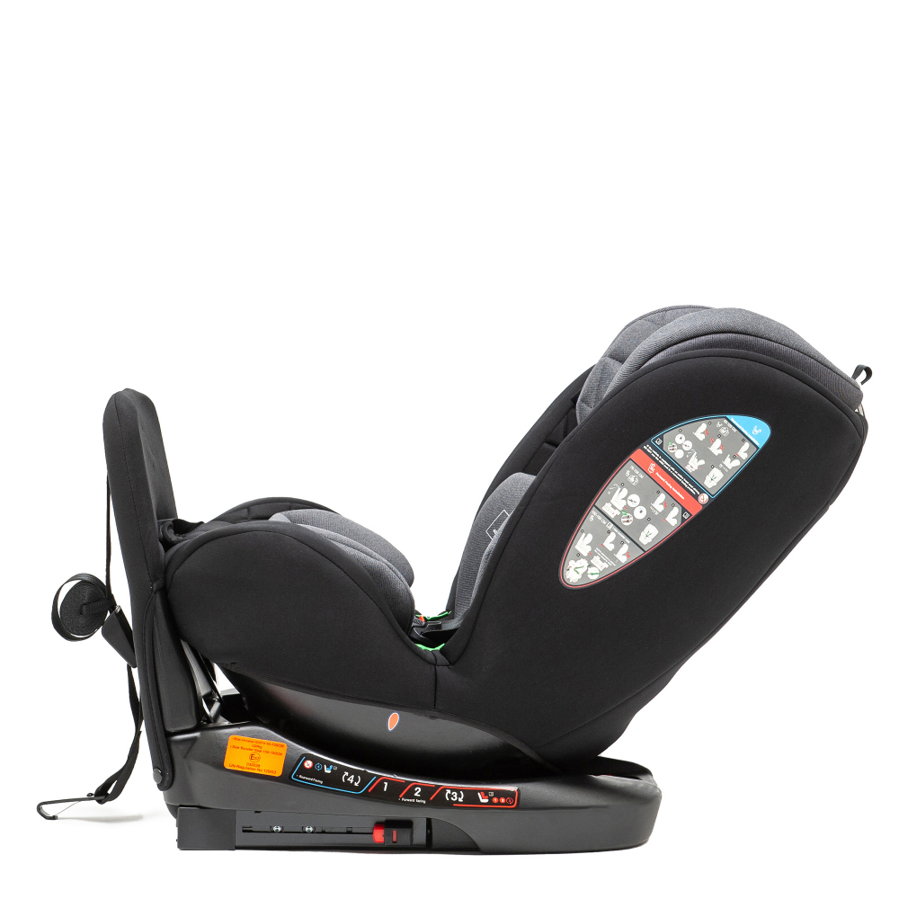 Scaun Juju Total 360 i-Size rotativ negru - imagine 3