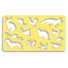 Șablon 13 Animale Koh-i-noor - Ideal pentru Desen