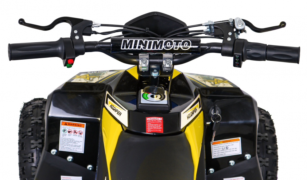 ATV Electric Ramiz Yellow 1000W Copii - imagine 8