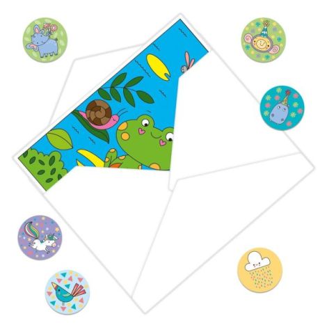 Carticica Colorat Felicitari Galt - 12 Piese - imagine 3