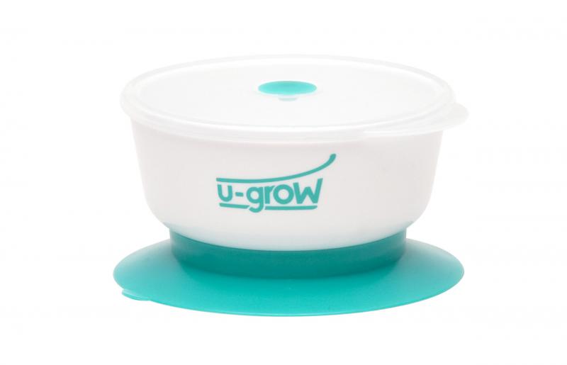 Bol U-Grow cu Capac și Ventuza | Anti-Alunecare - imagine 3