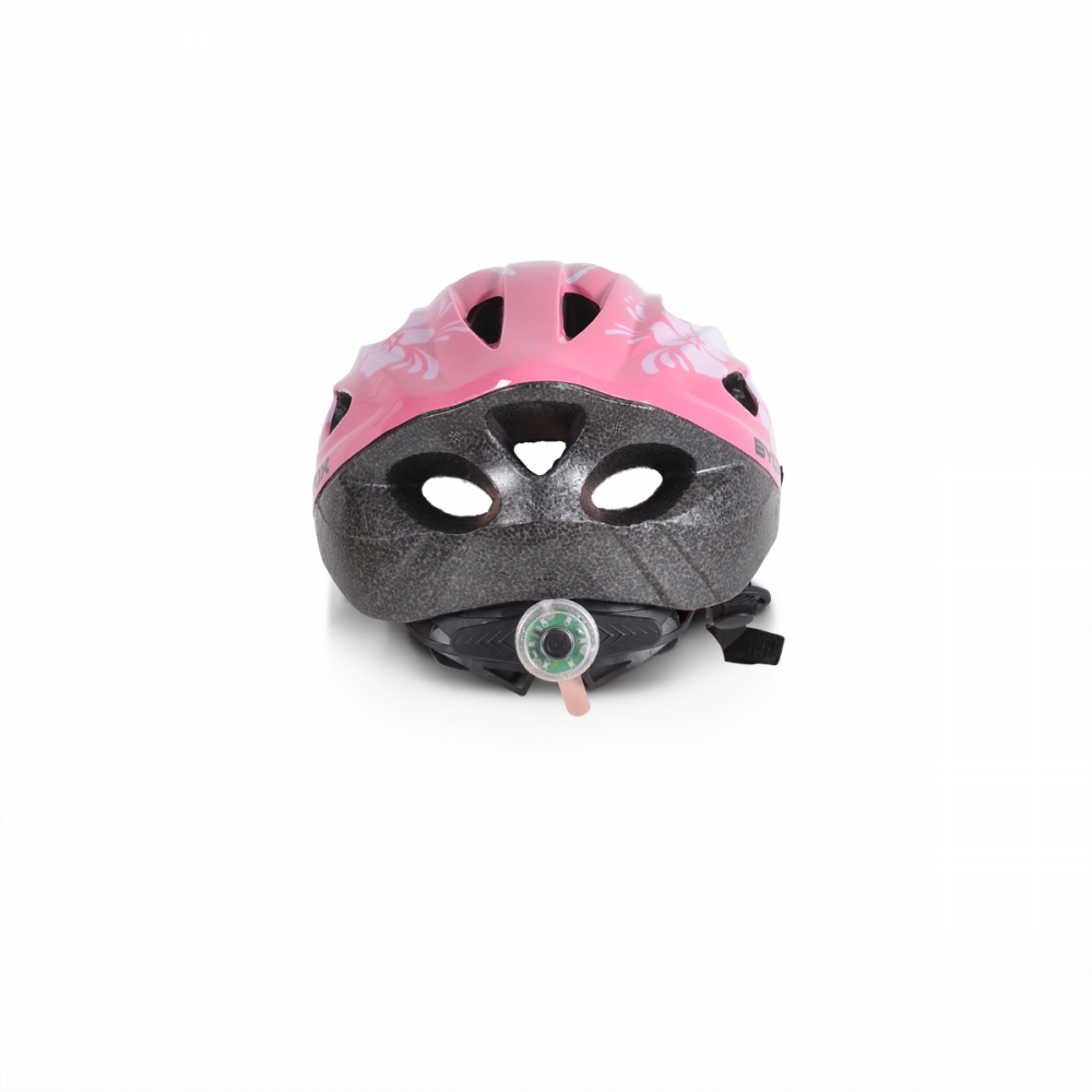 Casca Copii Byox Y02 Pink M cu LED si Vizor - imagine 2
